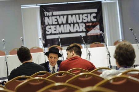 Photos of the New Music Seminar conference at the New Yorker Hotel, NYC. June 11, 2013.